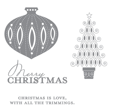 Contempo Christmas Stamp Set 